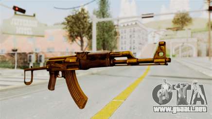 AK-47S Gold para GTA San Andreas