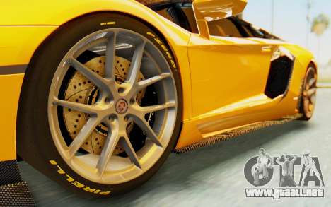 Lamborghini Aventador LP700-4 DMC para GTA San Andreas