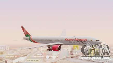 Boeing 777-300ER Kenya Airways para GTA San Andreas