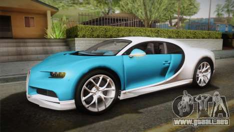 Bugatti Chiron 2017 v2.0 para GTA San Andreas