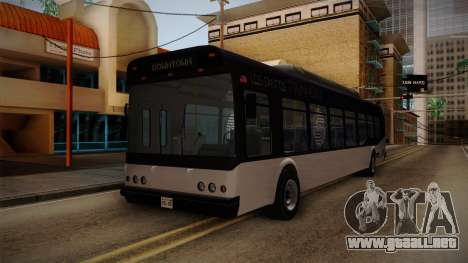 GTA V Transit Bus para GTA San Andreas