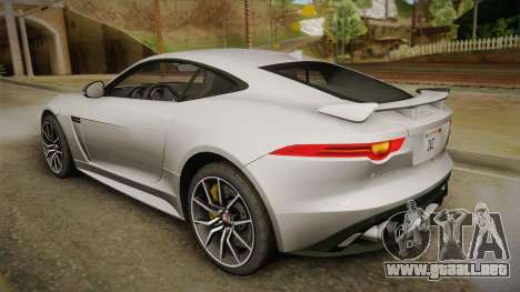 Jaguar F-Type SVR 2016 para GTA San Andreas