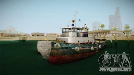 GTA 5 Buckingham Tug Boat para GTA San Andreas