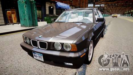 BMW 540i E34 para GTA 4