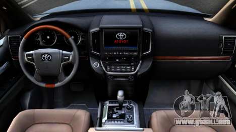 Toyota Land Cruiser 200 2016 para GTA San Andreas