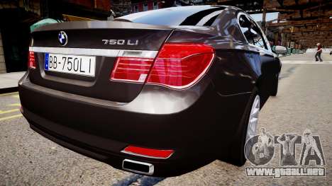 BMW 750 LI v.1.2 para GTA 4