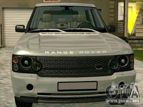 Range Rover Sport 2008 para GTA San Andreas