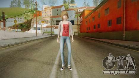 Life Is Strange - Max Caulfield Red Shirt v2 para GTA San Andreas