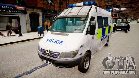 Mercedes-Benz Sprinter Police para GTA 4