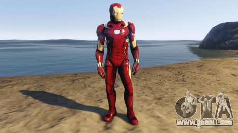 GTA 5 Iron Man Mark 46