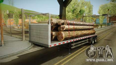 GTA 5 Log Trailer v3 para GTA San Andreas