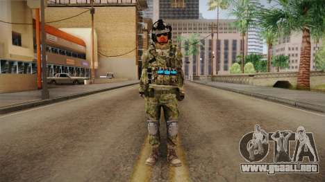 Multitarn Camo Soldier v1 para GTA San Andreas