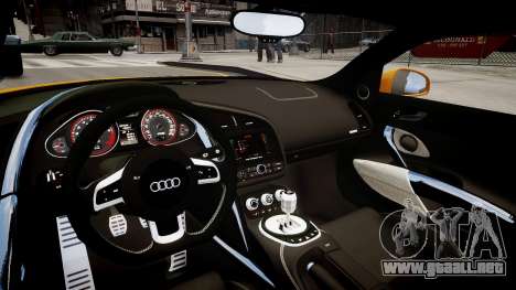Audi R8 PPI Threep Edition para GTA 4