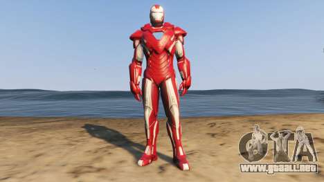GTA 5 Iron Man Silver Centurion