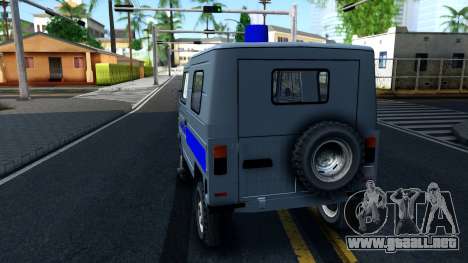 LuAZ 969М de la Policía para GTA San Andreas