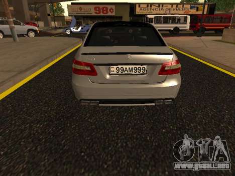 Mercedes-Benz E63 Armenian para GTA San Andreas