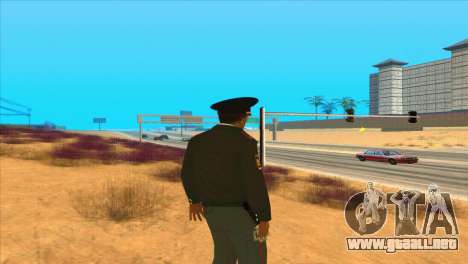 La policía rusa para GTA San Andreas