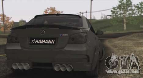 BMW E60 Hamann para GTA San Andreas