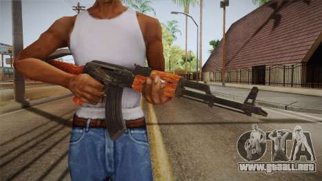 CoD 4: MW - AK-47 Remastered para GTA San Andreas