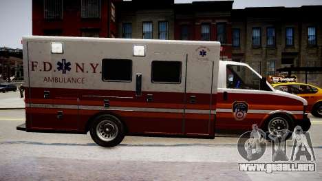 F.D.N.Y. Ambulance para GTA 4