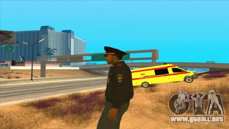 La policía rusa para GTA San Andreas