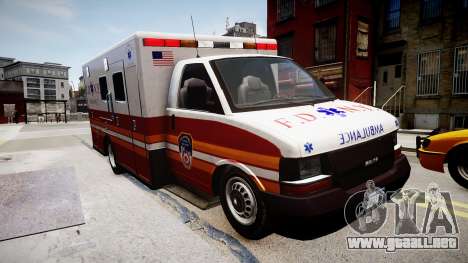 F.D.N.Y. Ambulance para GTA 4