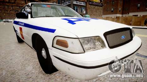 Ford Crown Victoria police DPS para GTA 4