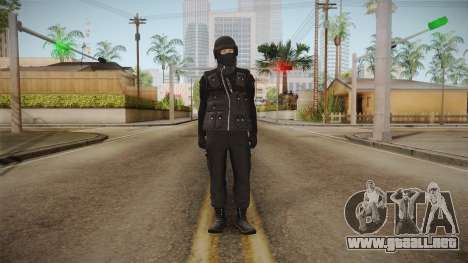 GTA Online DLC Heists Skin para GTA San Andreas