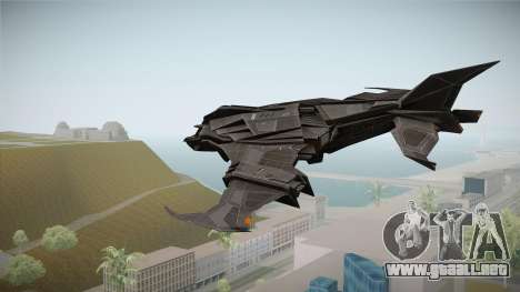 Batman Arkham Knight Batwing v1.0 para GTA San Andreas