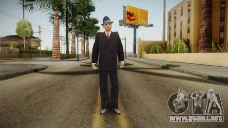 Mafia - Thomas Angelo Normal Suit and Hat para GTA San Andreas