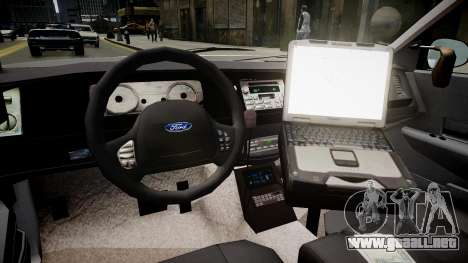 Ford Crown Victoria police DPS para GTA 4