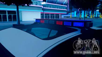 New police lights (For Modders) para GTA San Andreas