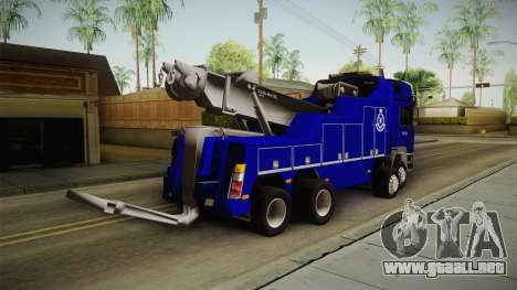 MAN F2000 Tow Truck PDRM para GTA San Andreas