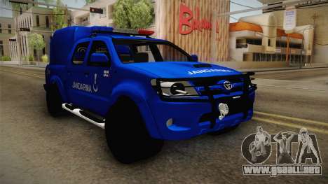 Toyota Hilux Turkish Gendarmerie Vehicle para GTA San Andreas