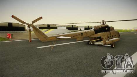 Mil Mi-8 MTV-1 Croatian Air Force para GTA San Andreas