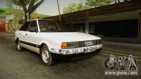 Audi 80 B3 V8 para GTA San Andreas