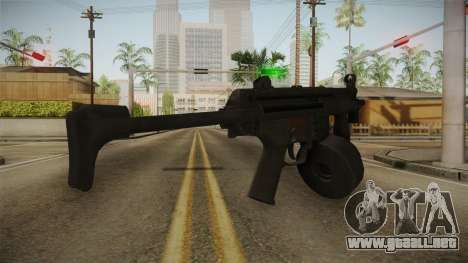 MP-5K Drum Mags para GTA San Andreas