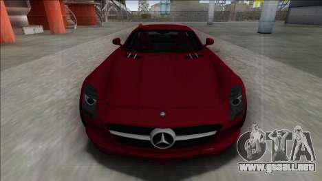 2010 Mercedes-Benz SLS AMG FBI para GTA San Andreas