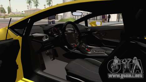 Lamborghini Huracan FBI 2014 para GTA San Andreas
