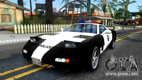 ZR-350 SFPD Police Pursuit Car para GTA San Andreas