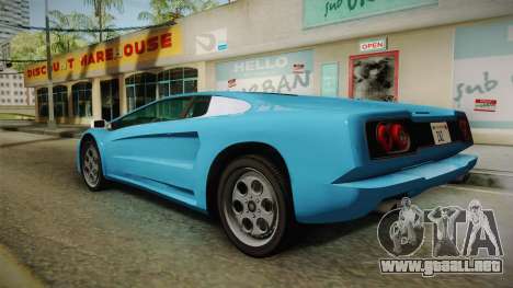 GTA 5 Infernus Classic para GTA San Andreas