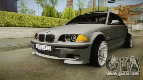 BMW 320d E46 Sedan para GTA San Andreas