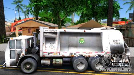 ORC Garbage Truck para GTA San Andreas