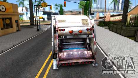 ORC Garbage Truck para GTA San Andreas