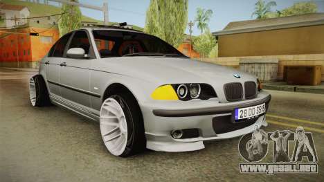 BMW 320d E46 Sedan para GTA San Andreas