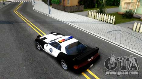 ZR-350 SFPD Police Pursuit Car para GTA San Andreas