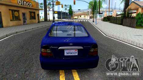 Daewoo Leganza CDX US 2001 para GTA San Andreas