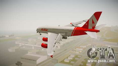 Airbus A380 Avior Airlines para GTA San Andreas