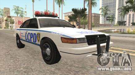 GTA 4 Police Stanier para GTA San Andreas