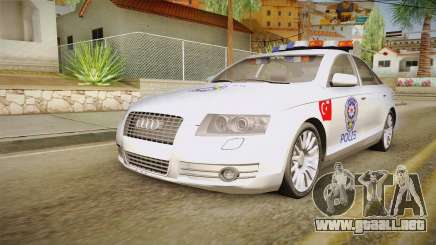 Audi A6 Turkish Police para GTA San Andreas
